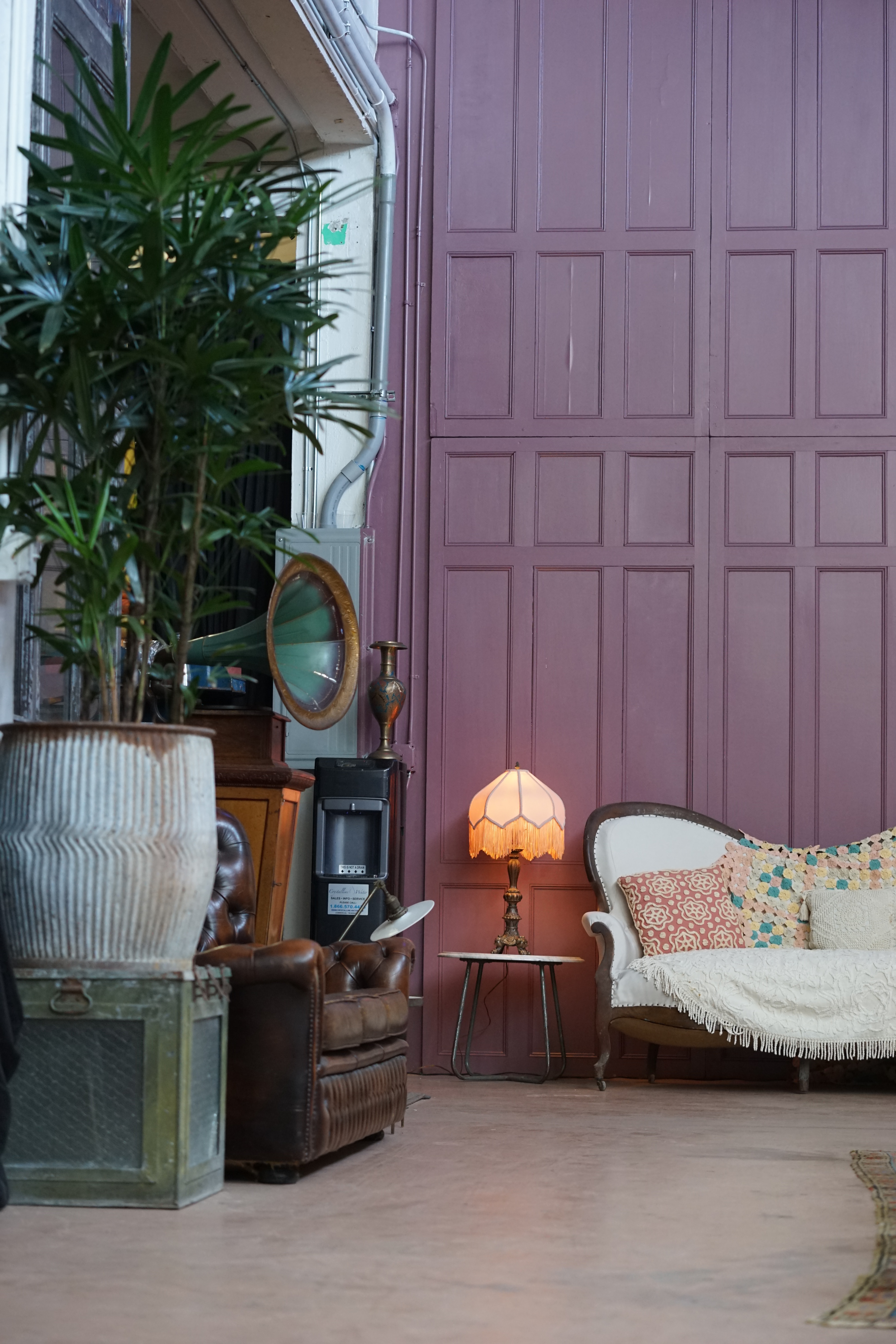 como escolher paleta de cores para decoração com roxo